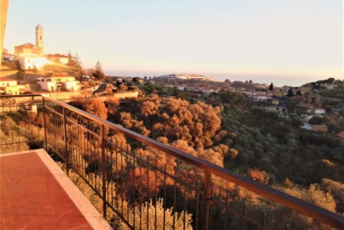 Balcone con vista mare