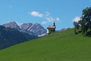 Panorama dal giardino